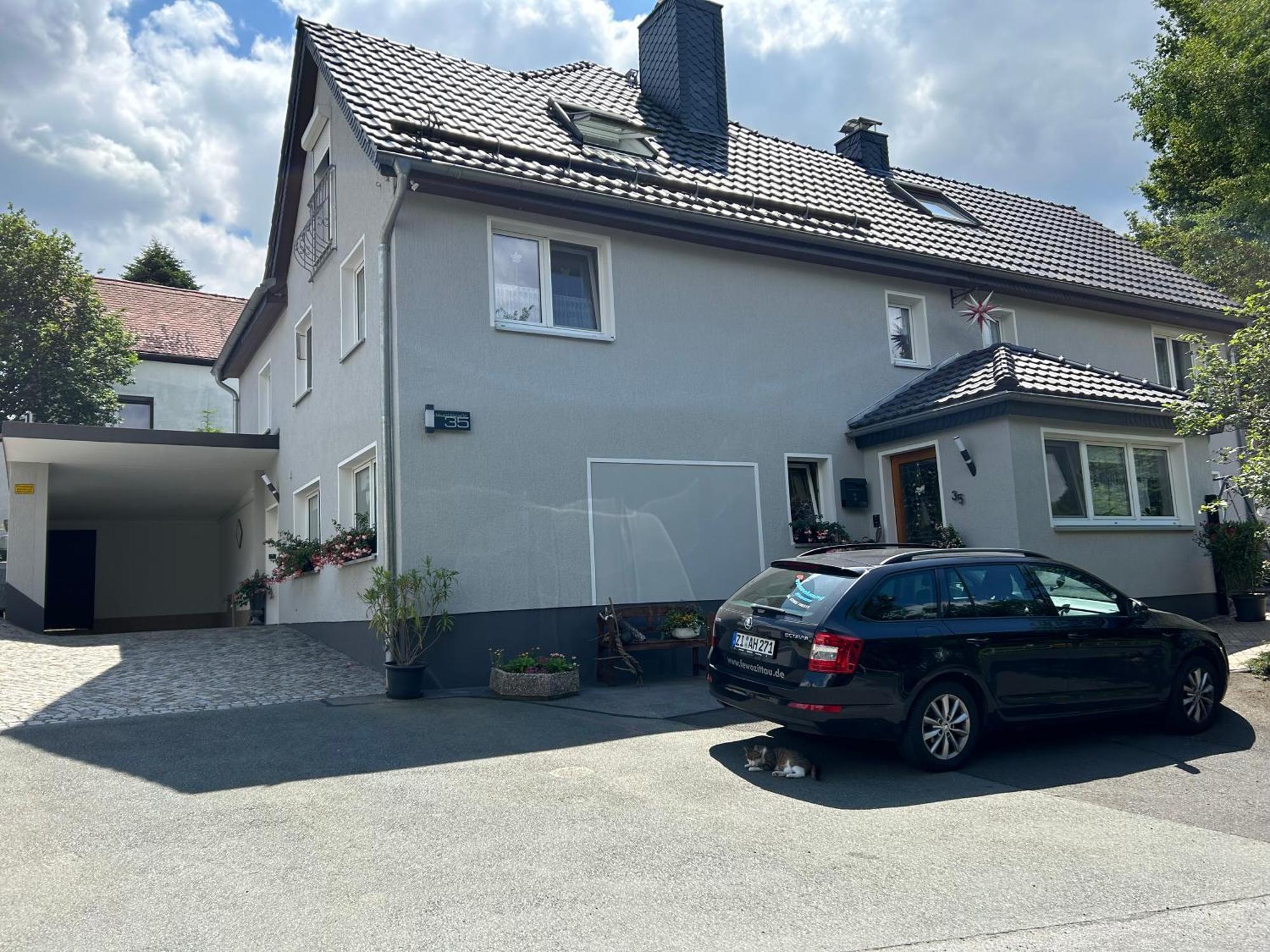 Ferienhaus Zittau Oberlausitz & Ferienwohnung Am Hamann Berg Dış mekan fotoğraf