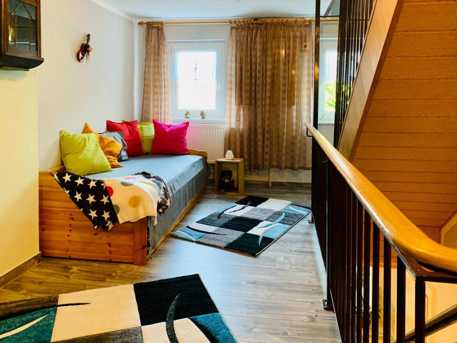 Ferienhaus Zittau Oberlausitz & Ferienwohnung Am Hamann Berg Dış mekan fotoğraf